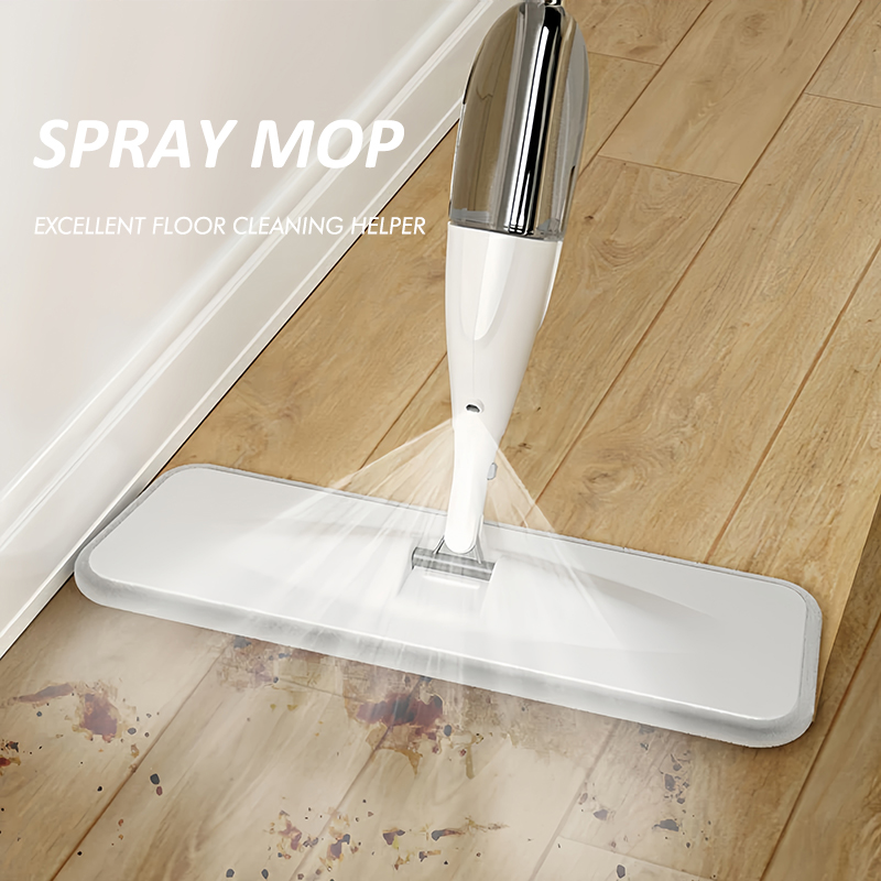 360°Rotating Microfiber Spray Mop for Wet/Dry Floor Cleaning