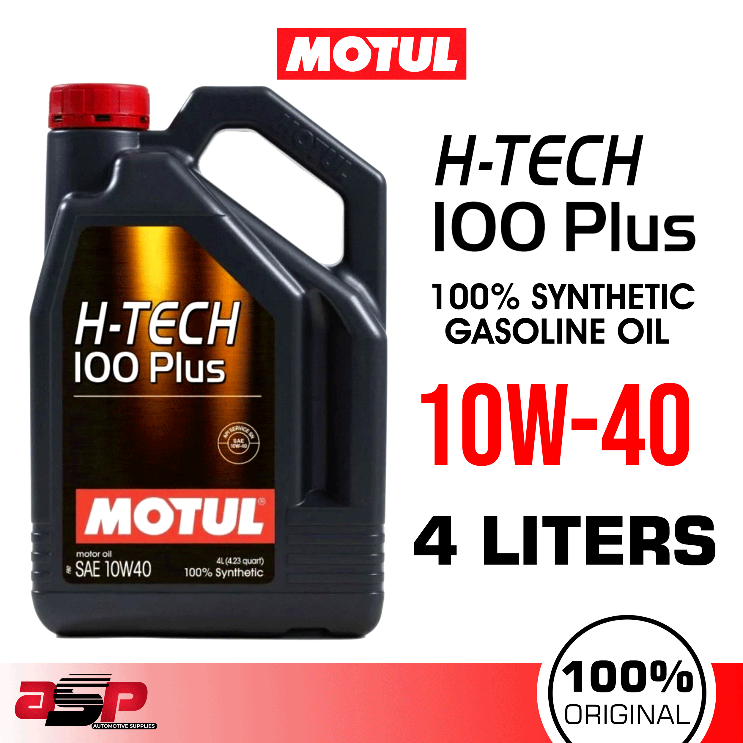 メンテナンス MOTUL H-TECH 100 PLUS 5W-30 20L MOTUL H-TECH 100 PLUS 5W-30 - Motul
