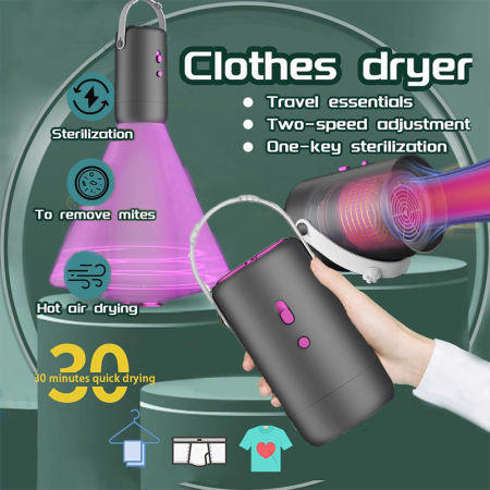 Anka Mini Dryer: Portable UV Sanitizer for Travel and Clothes
