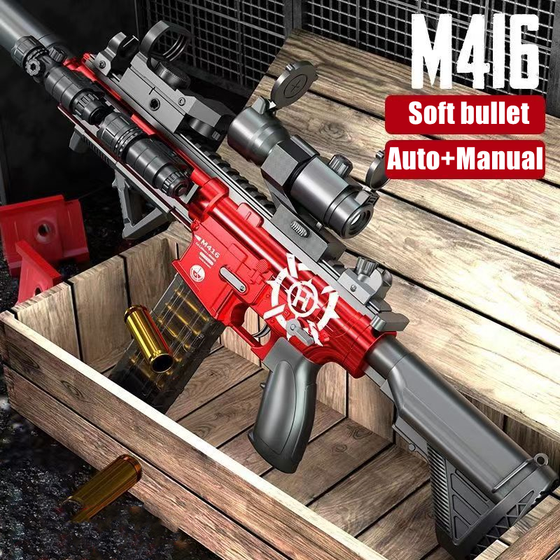 Electric Automatic Shell Ejection M4 Carbine Gun Toy, M4A1, 50% OFF