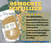 Osmocote Fertilizer Npk 14-14-14 Sow And Beleaves