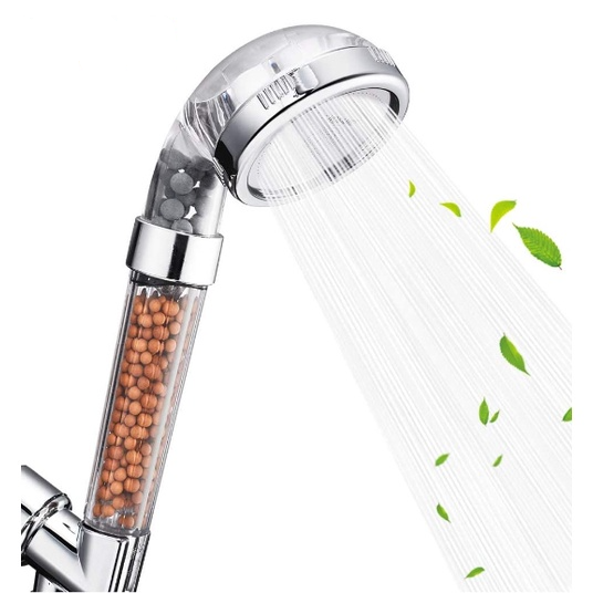 High Pressure Negative Ion Shower Head with Filter