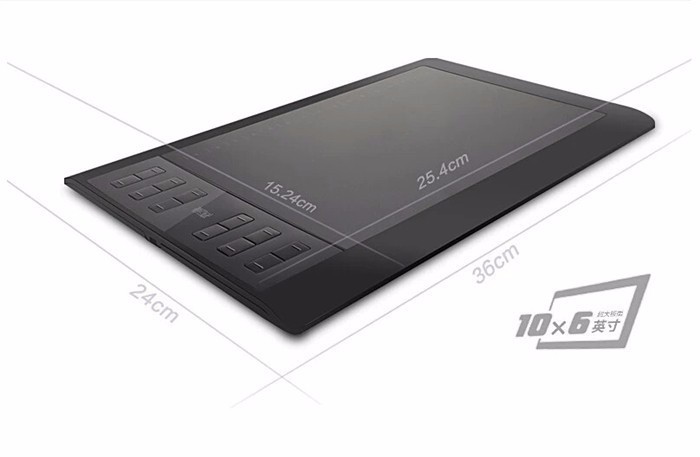 Gaomon 1060 Pro 2021 Electronic Drawing Board - 10*6 Inches Type ...