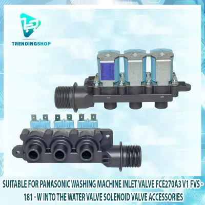 No brand Suitable Panasonic Washing Machine Inlet Valve FCE270A3 V1 Fvs 181 Into Water