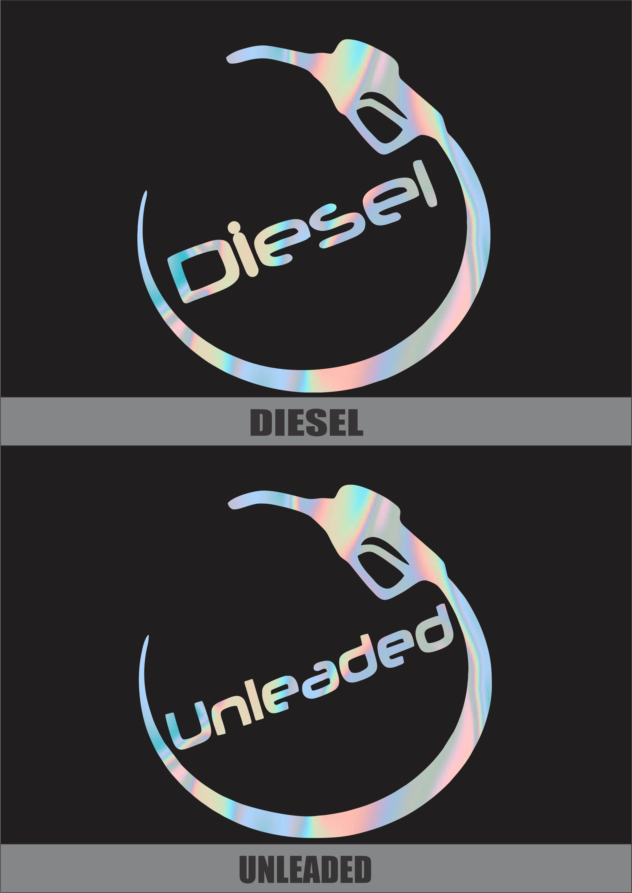 New Diesel Logo Edition Emblem Badge Trunk Back Car Sticker（2PC black red）  | eBay