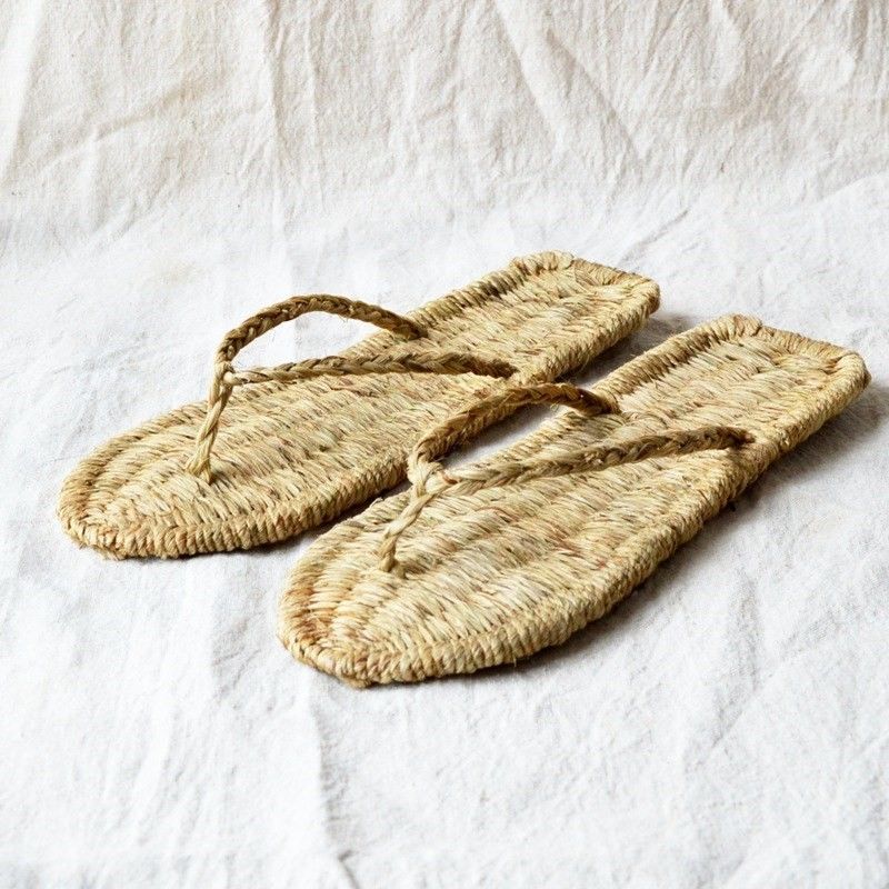 Pimkie woven straw flatform sandals in natural | ASOS