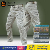 VUUG X4 Tactical Pants - Waterproof, Stretchable, Multi-Pocket Military Pants