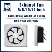 Powerful Household Exhaust Fan for Kitchen and Bathroom