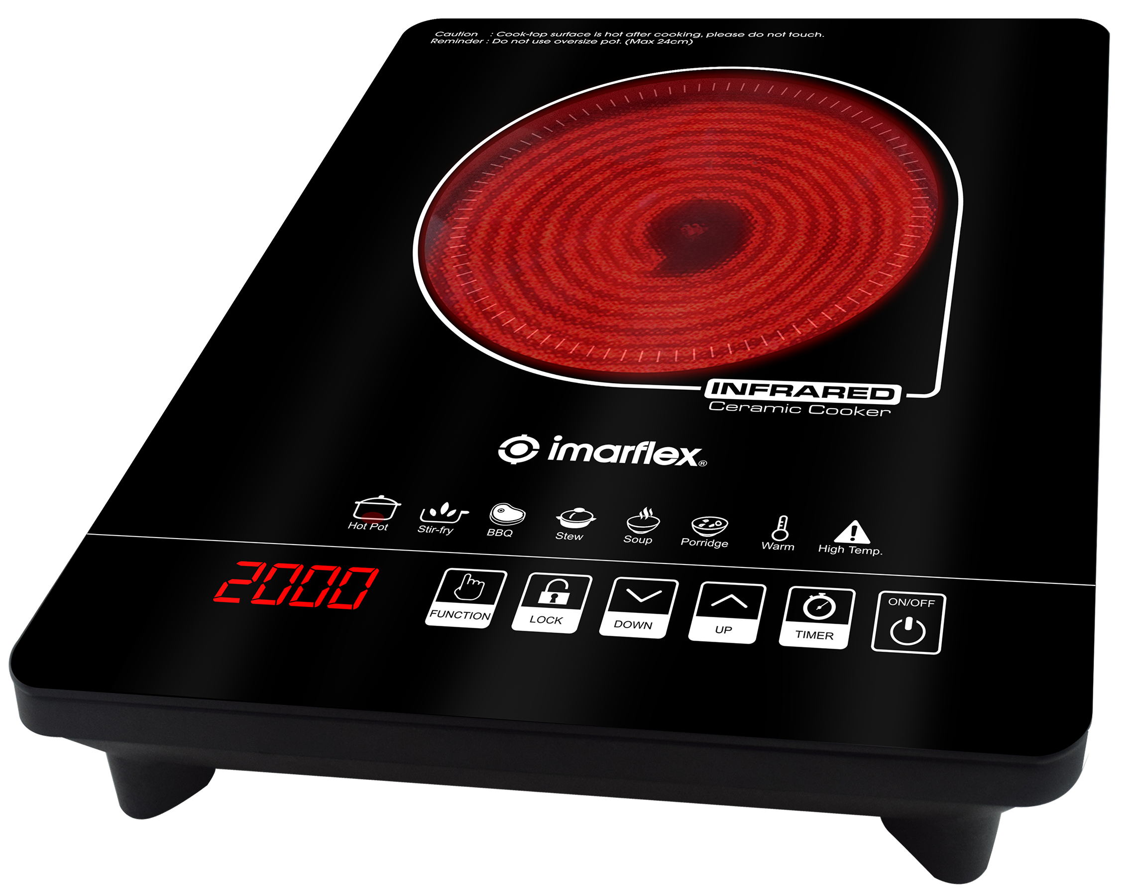 Imarflex IDX-1650S Induction Cooker Slim-type - Ansons