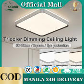 Minimalist LED Ceiling Light - 96W, Full Spectrum, Brand: VictoriaLampShade