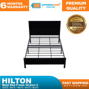 HILTON  METAL BED FRAME - Affordahome Furniture