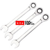 Metric Fixed Head Ratchet Spanner Set by kita100years