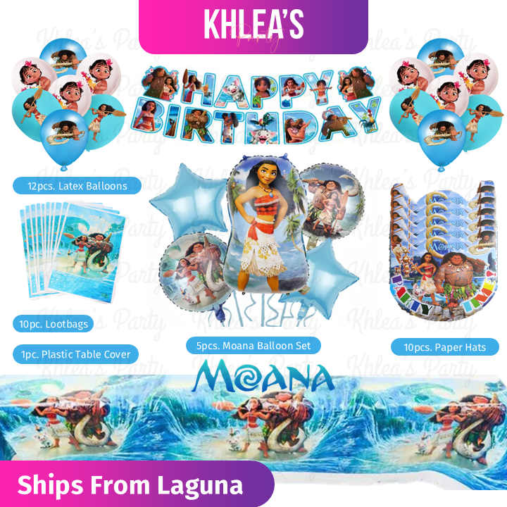 Shop Moana Birthday Party Theme Cheap – Fast Easy Lazada