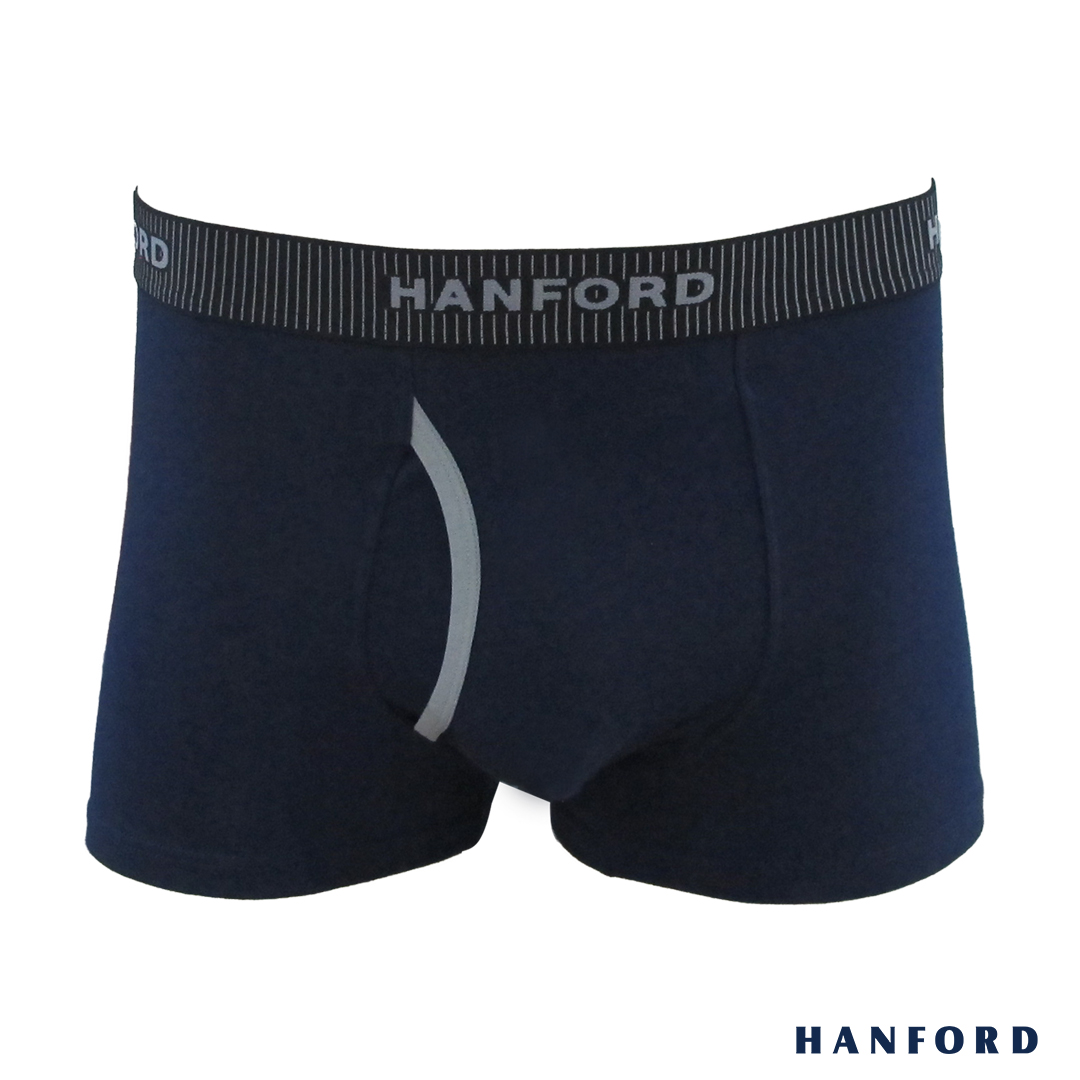 Hanford Men Natural Cotton Knit Comfort Boxer Briefs (No Spandex) - OG –  HANFORD