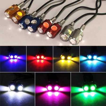 LED Motorcycle Turn Signal Light - Universal Indicator 