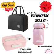 Sweet Big Sale Lunch Bag with Bento Box and Tumbler
