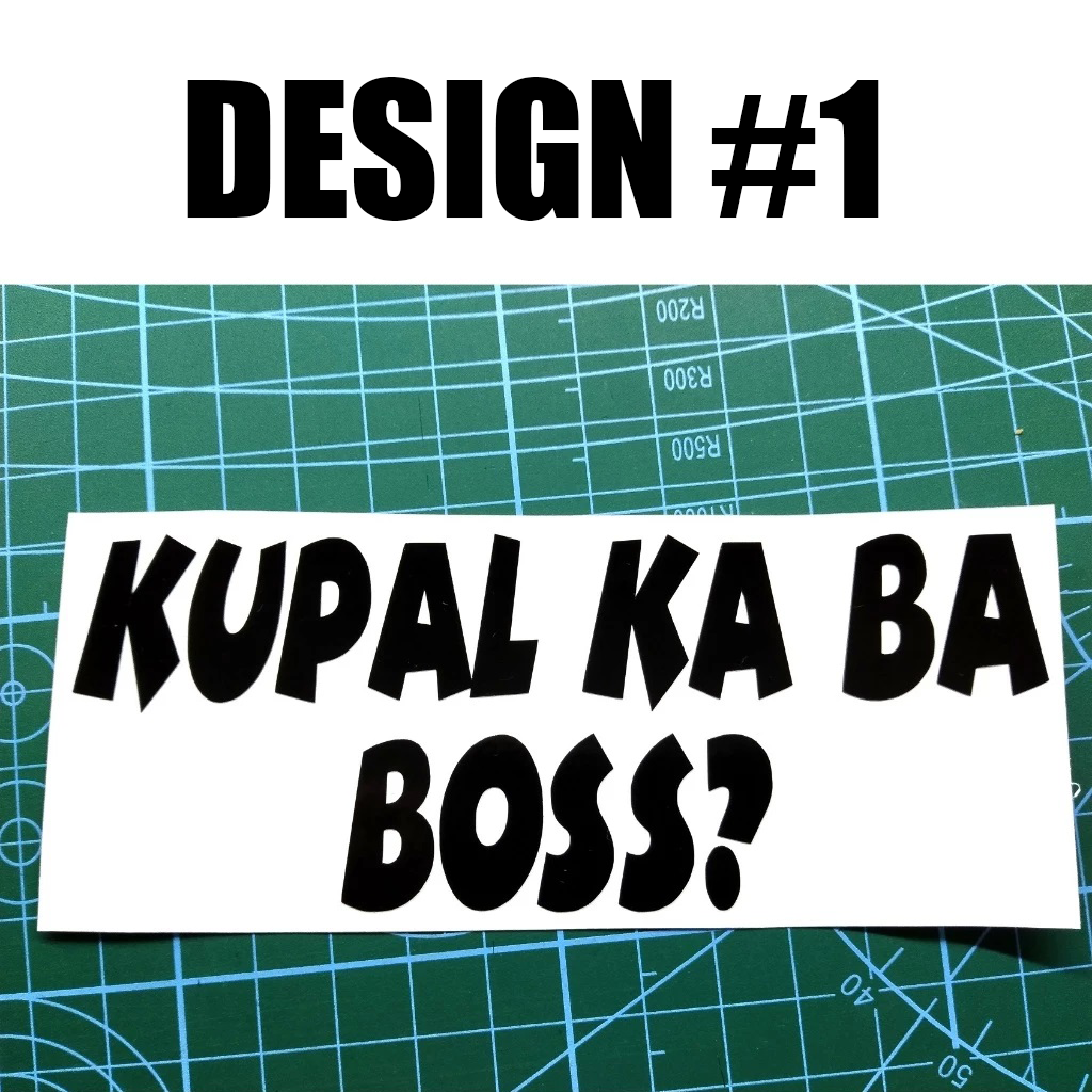 Shop Kupal Kaba Boss Sticker Online with Best Discounts and