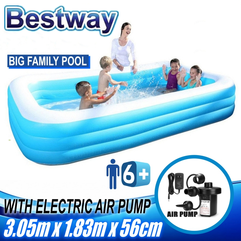 electric pump to blow up paddling pool