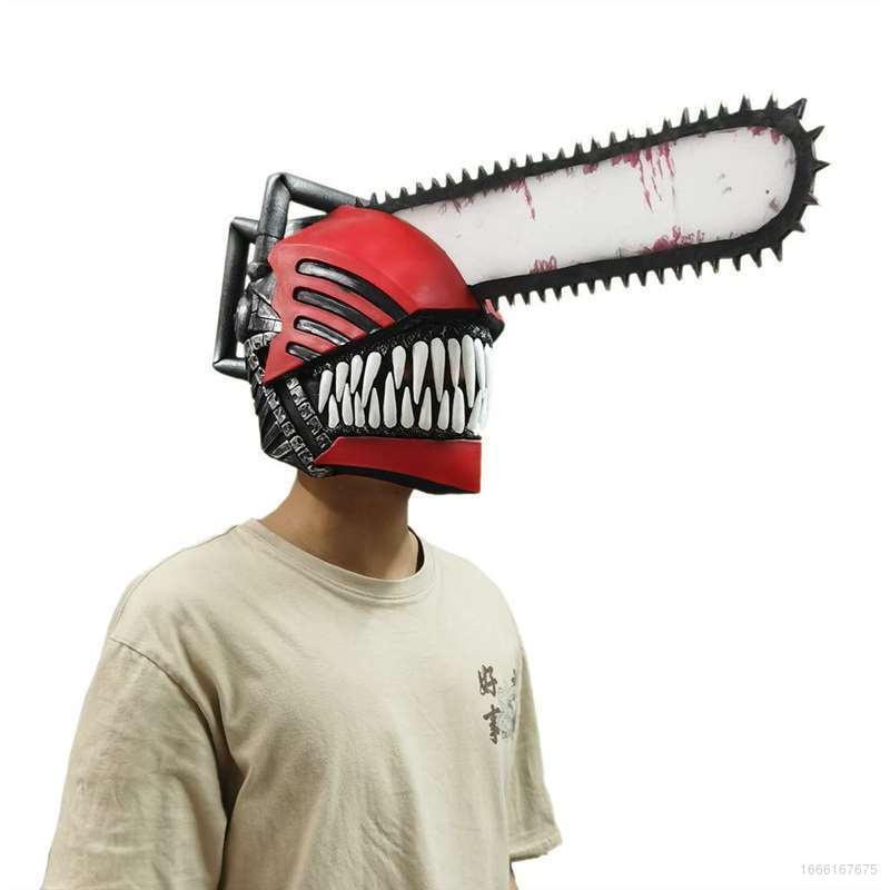 Anime Chainsaw Man Pochita Denji Cosplay Headgear Hat Headwear Halloween  Props