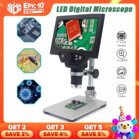 Mustool G1200 12MP HD Desktop Digital Microscope