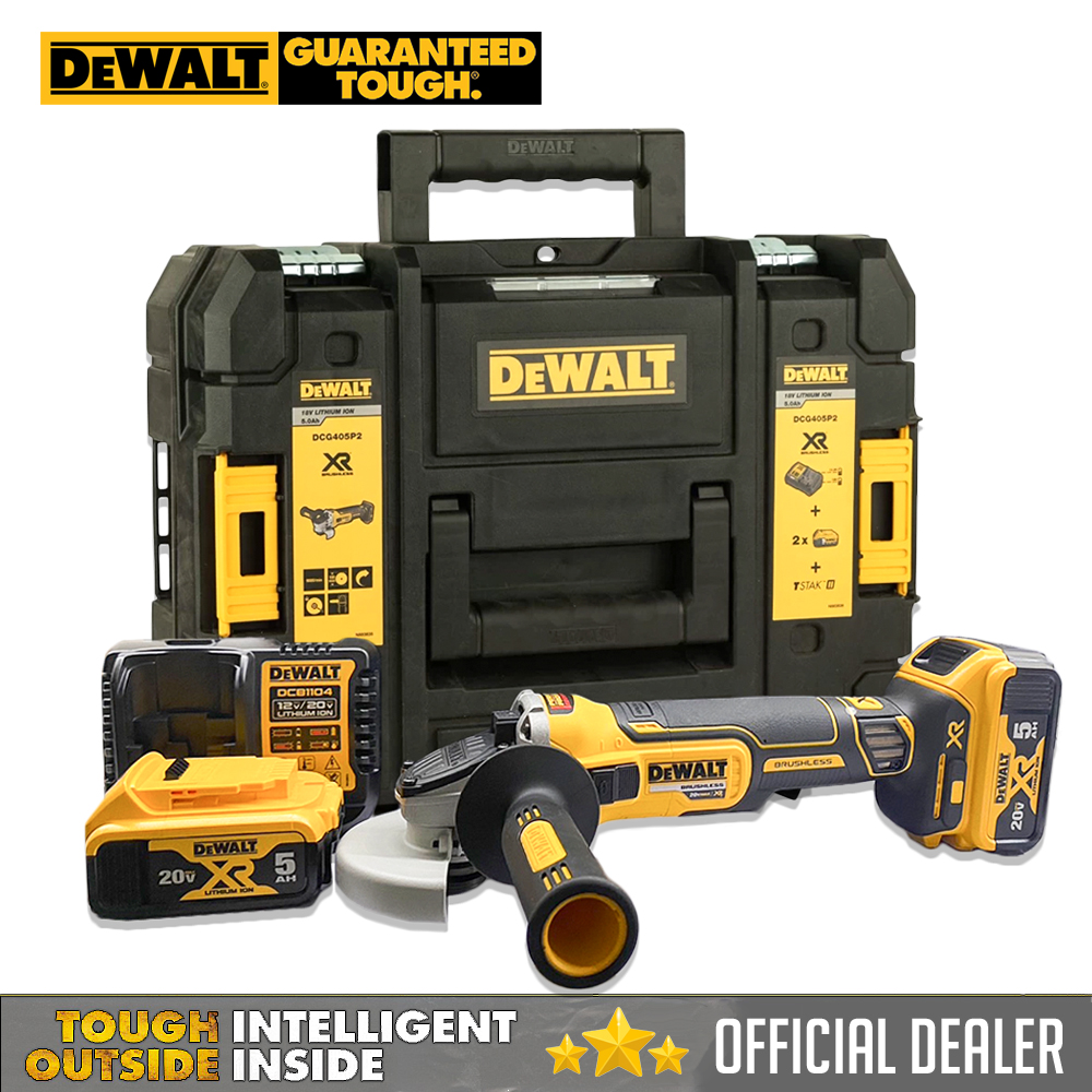 DeWalt DCG406N -B1 Brushless Cordless 100mm Angle Grinder with