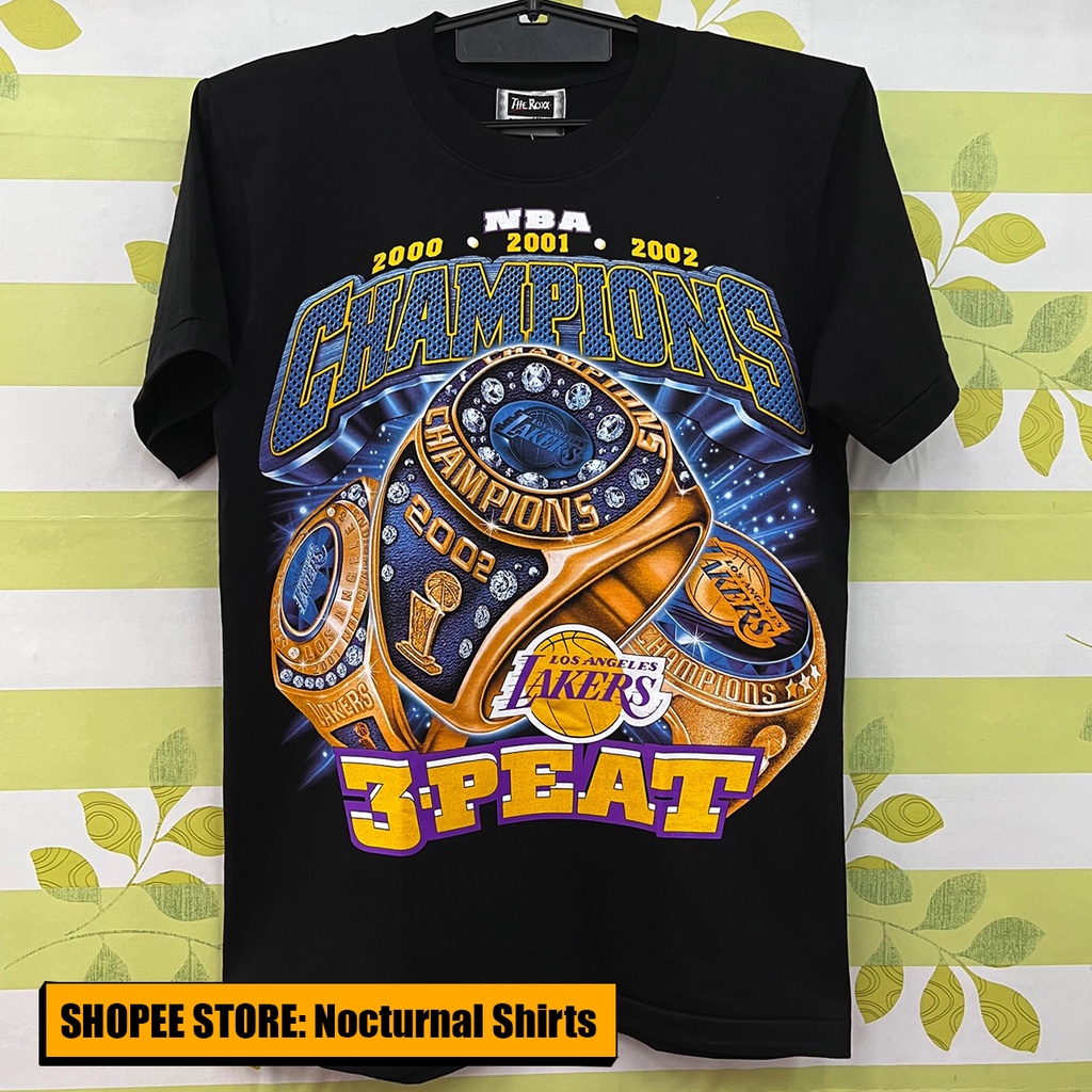 Vintage Lakers 2002 3-peat T-shirt