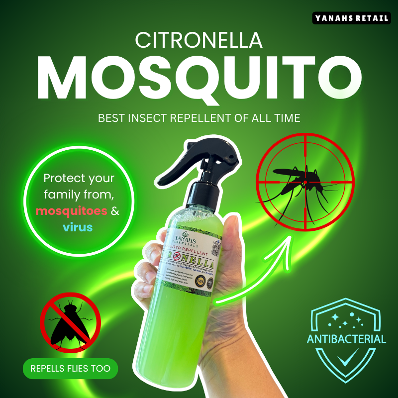 CITRONELLA Mosquito Repelling Home Fragrance Spray