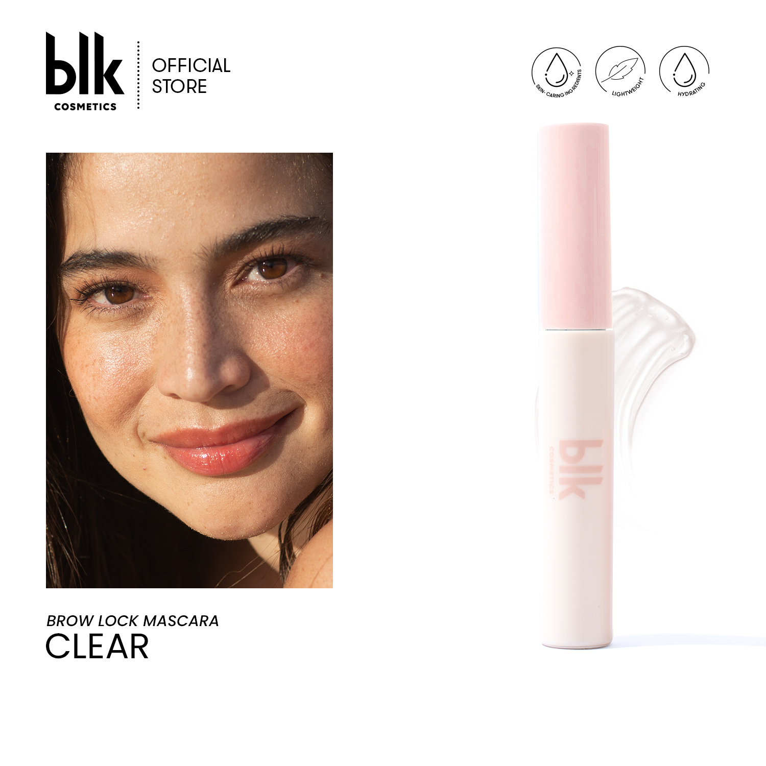 Discount on BLK Cosmetics  shoes - SKU: blk cosmetics fresh brow lock mascara clear
