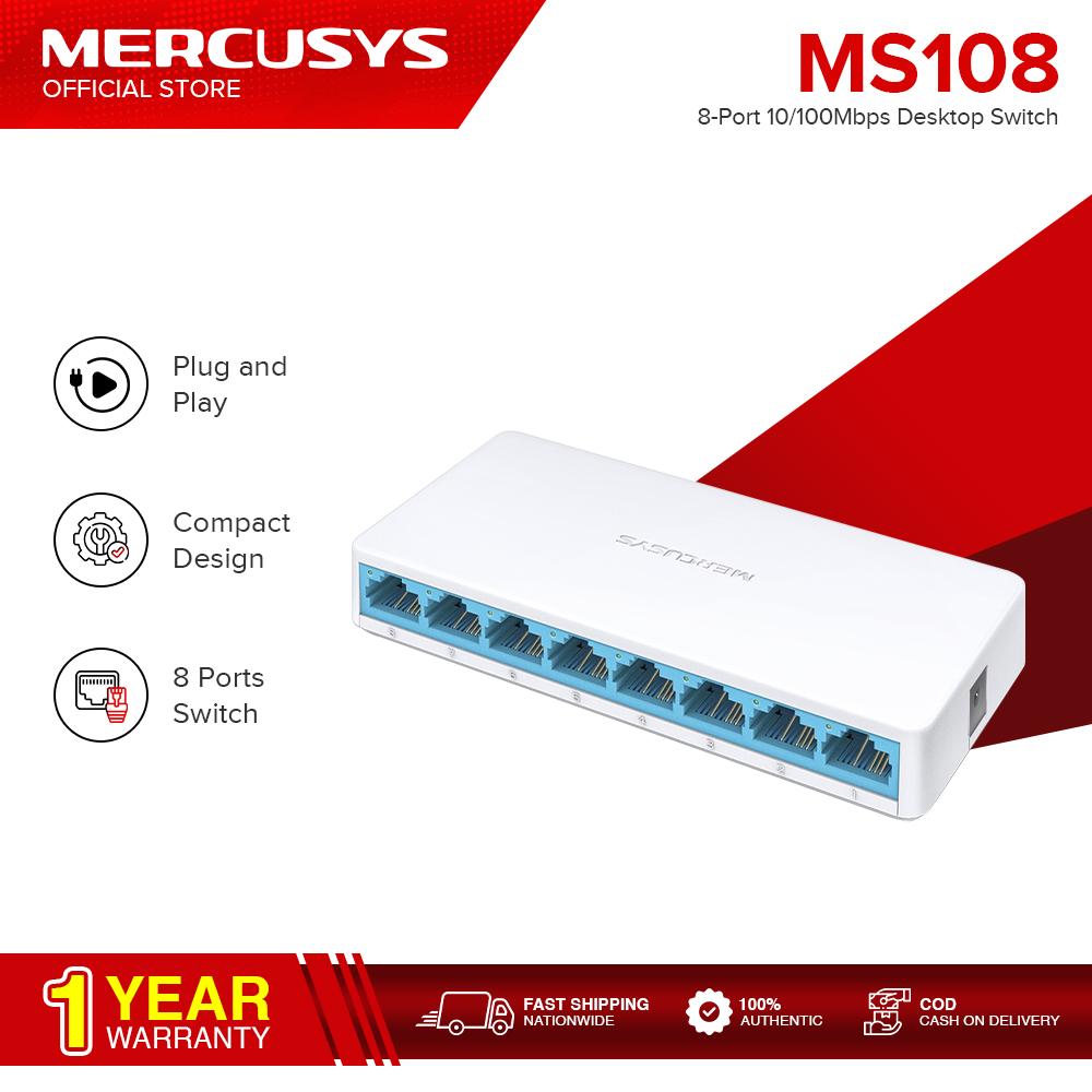 MERCUSYS MS108 – Bright Line Services