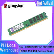 Kingston DDR3 RAM 4GB/8GB 1333MHz/1600MHz Desktop