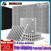 HOL 12PCS Acoustic Foam Panels for Soundproofing and Insulation