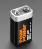 Peak Power 9V Battery, Heavy Duty, 0% Mercury