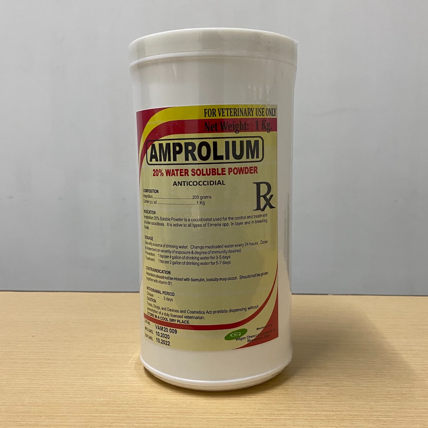 Pharmacy Amprole 200 Wsp 1kg Pack Packing: 1kg Pack