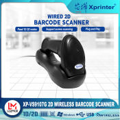 Xprinter Portable Wireless Barcode Scanner with USB Charging Base