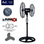 Asahi TW 6020 Double Head Stand Fan 16 inches