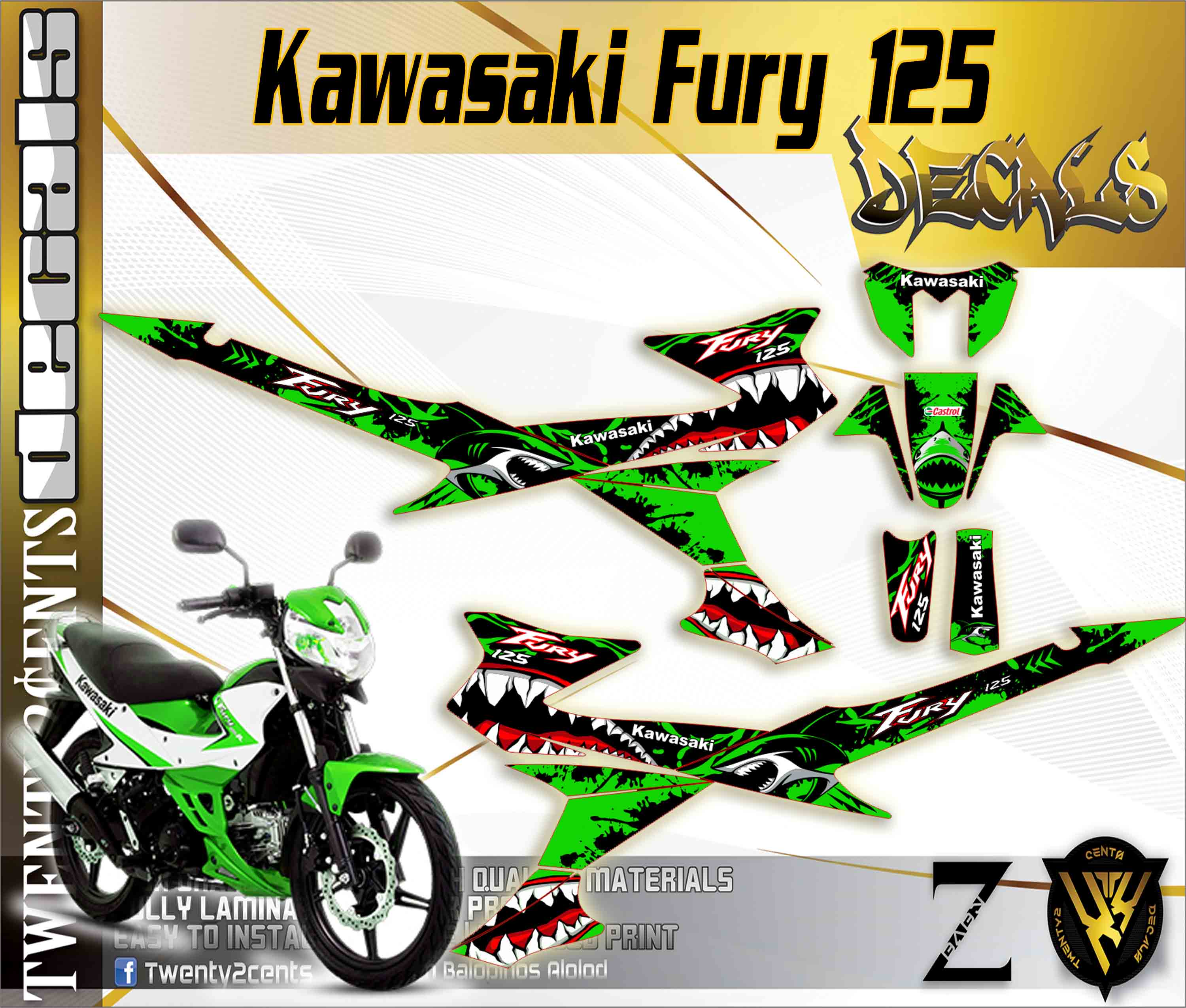 Kawasaki deals fury logo