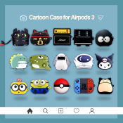 Cute 3D Cartoon Airpods Case by 
