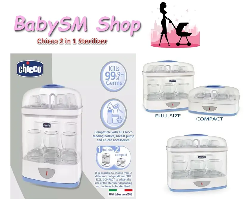 chicco bottle steriliser