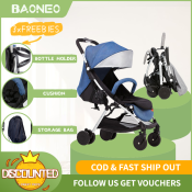 Compact Baby Stroller - Easy Fold, Travel-Friendly BAONEO