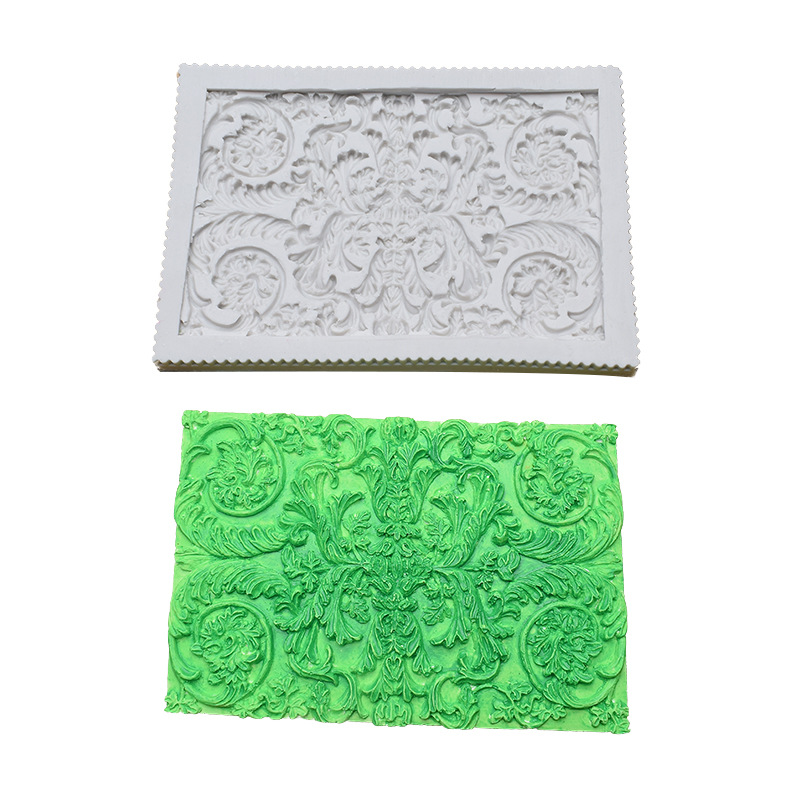 European Totem Silicone Flexible Food Safe Candy Mould Clay 
