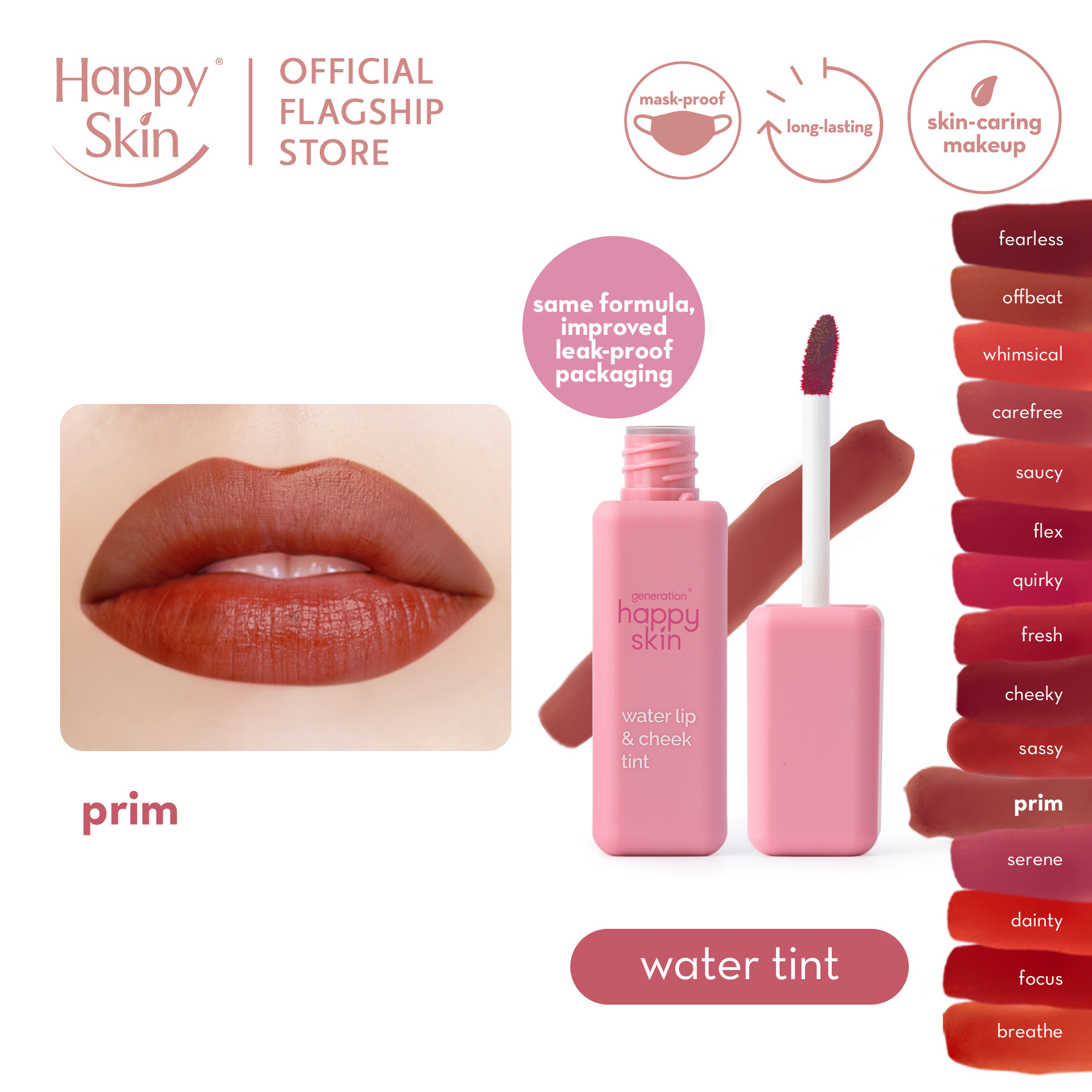 Discount on Happy Skin  shoes - SKU: Generation Happy Skin Water Lip & Cheek Tint in Prim