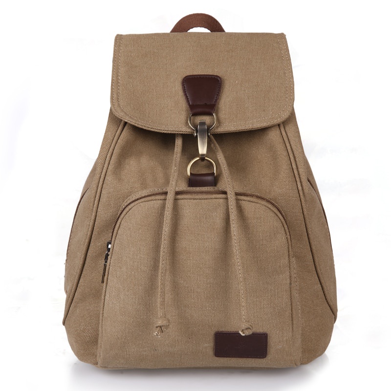 Fabric backpack online women's