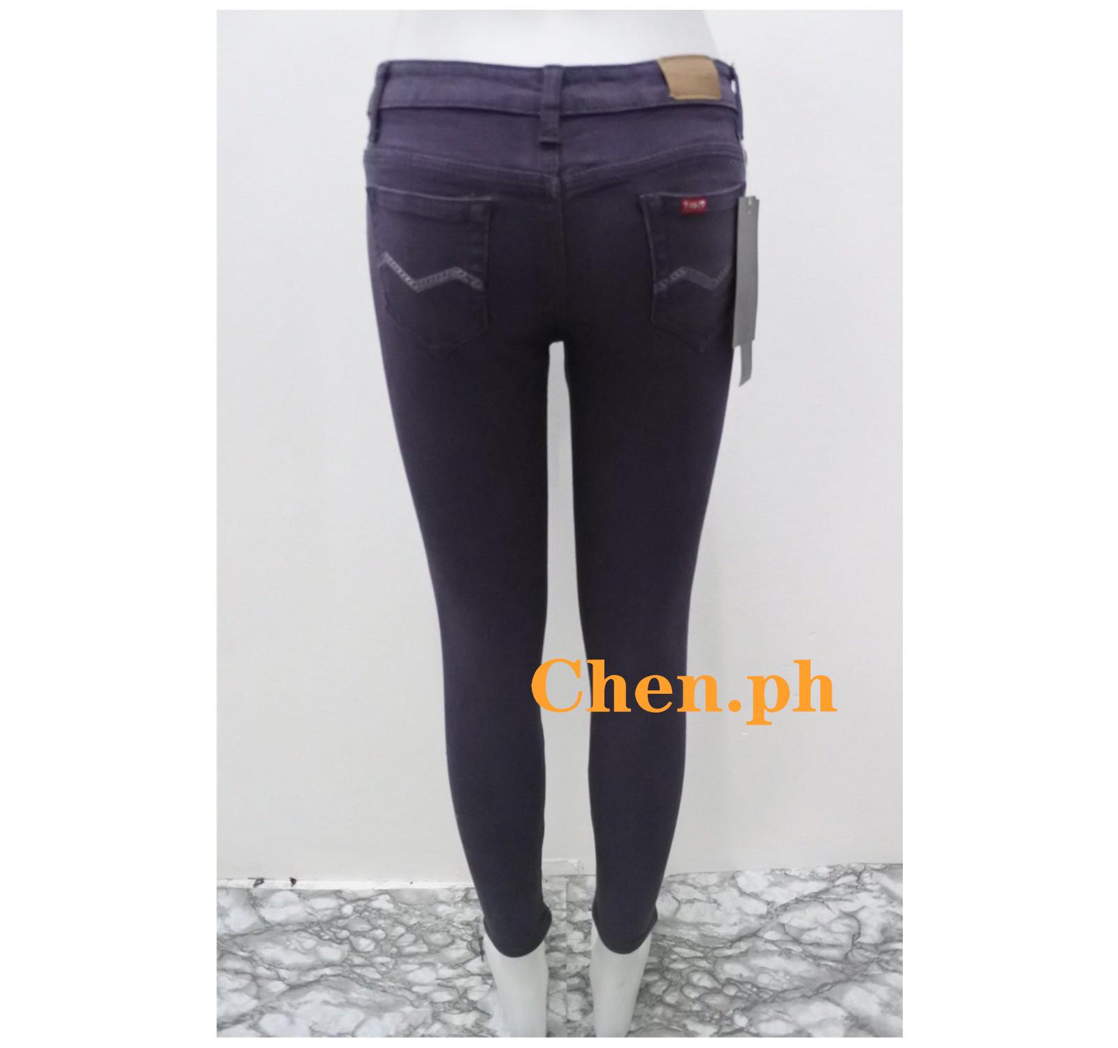 COD Big size Light blue High Waist Denim Pants For Women Skinny Stretchable  Jeans Maong Pants