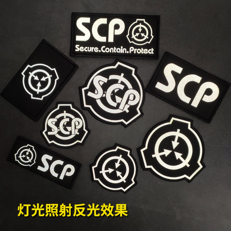 5Pcs SCP Foundation Vinyl Waterproof Sticker for Laptop Guitar Skateboar_OZ