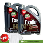 PERTUA Exello Diesel Engine Synthetic Oil 15W/40 8L + FREE Shirt