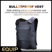 EQUIP Tactical Vest - Bulletproof, Stab Resistant Body Armor