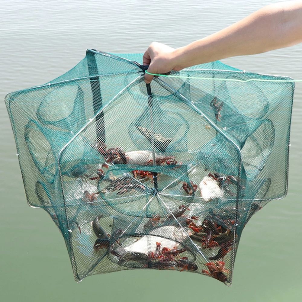 Bulk-buy Folded Portable 4-6-8-12-16 Hole Automatic Fishing Shrimp