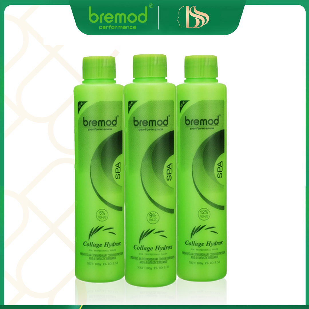 Bremod Hair Color Cream Set - 100ml Oxidizing Cream