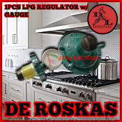 LPG Regulator with Gauge by D-2910