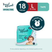 Rascal + Friends Large Tape Diapers Convenience Pack